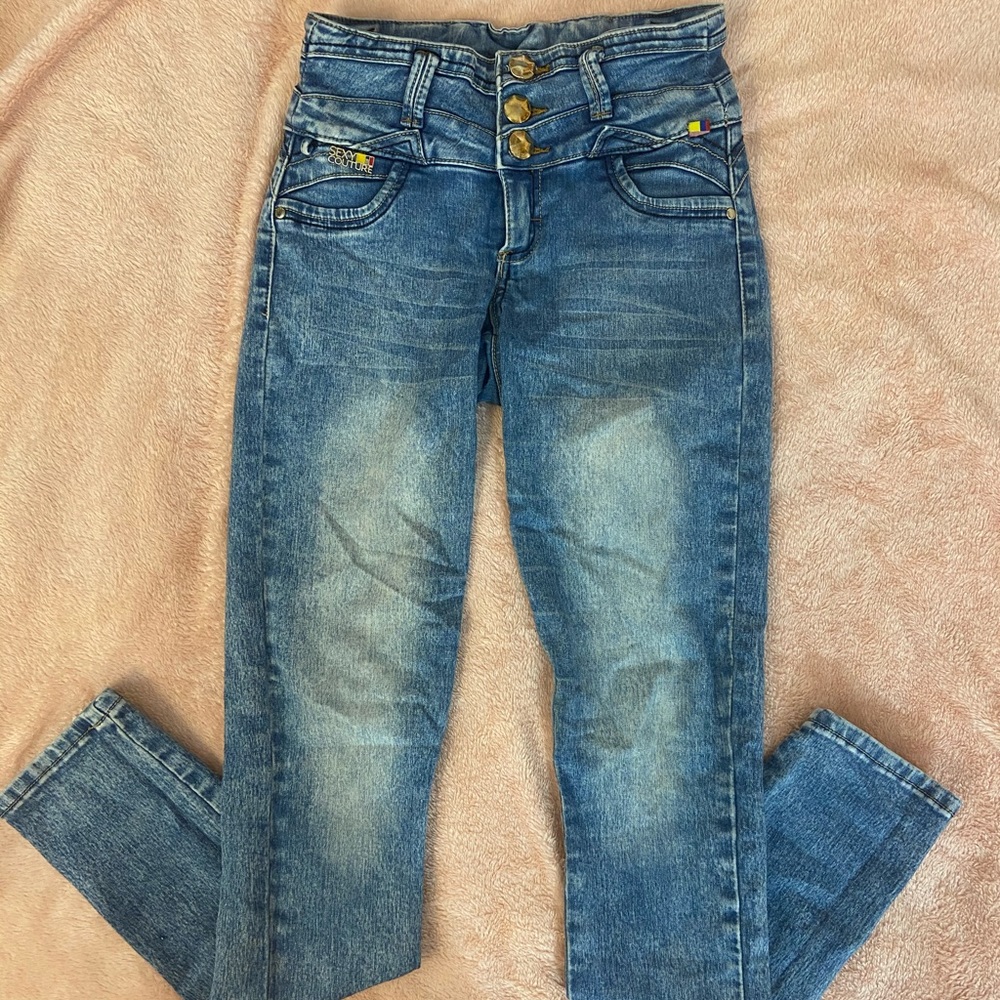 Sexy Couture Blue Jeans Size 3